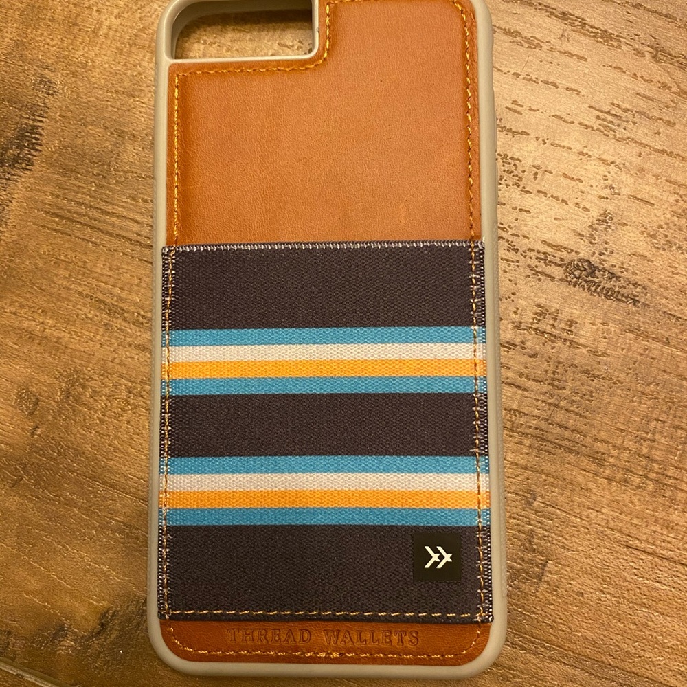 Thread Wallets iPhone 8+ case, Never used.
